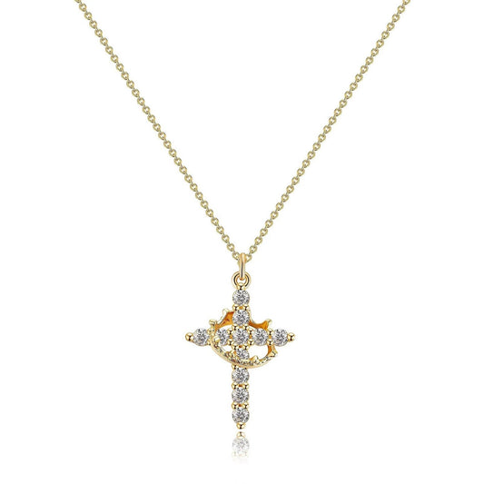 RICCARDI - COLLIER "La croix éternelle" - Riccardi