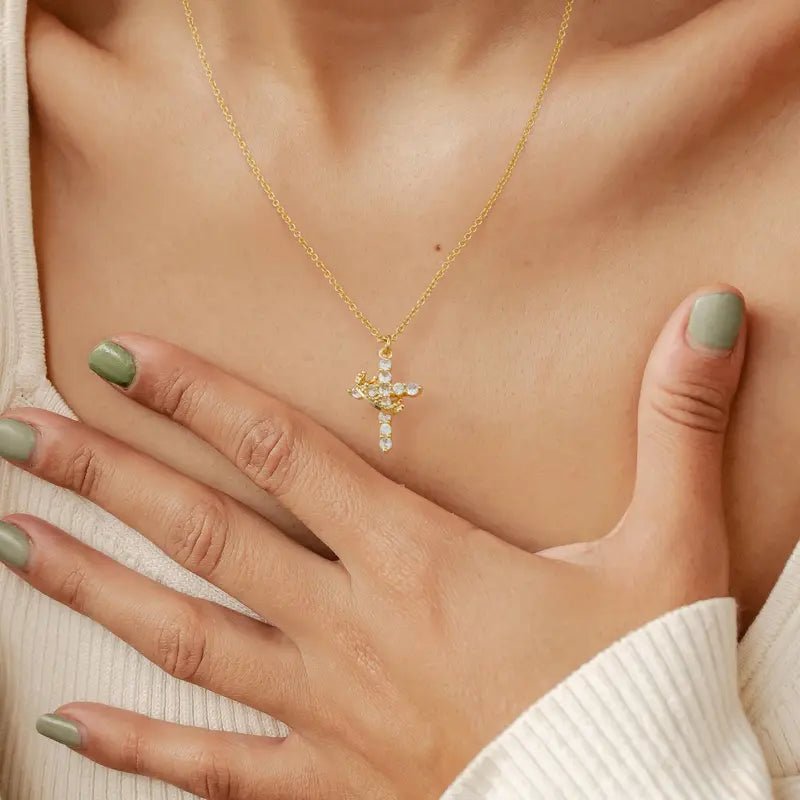 RICCARDI - COLLIER "La croix éternelle" - Riccardi